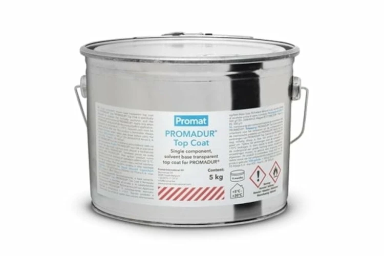 PROMADUR Top Coat 5 kg – bezbarwna powłoka nawierzchniowa do systemu ogniochronnego PROMADUR