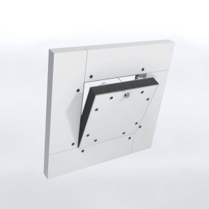 Drzwi rewizyjne Promat EI30 – ogniochronne drzwi jednoskrzydłowe do ścian szachtowych i masywnych (Promat)