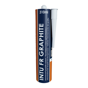 INTU FR GRAPHITE - grafitowa masa ogniochronna Alfaseal 310 ml