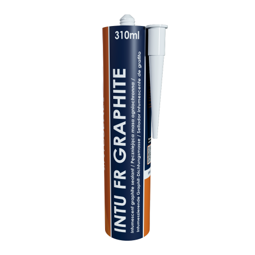 INTU FR GRAPHITE grafitowa masa ogniochronna Alfaseal 310 ml