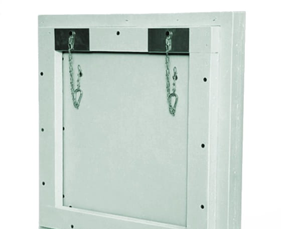 Klapa rewizyjna przeciwpożarowa FF System F5/M EI 120 do ściany sztywnej