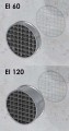 ALFA FR GRILLE C80 kratka ogniochronna EI120 do ścian i stropów