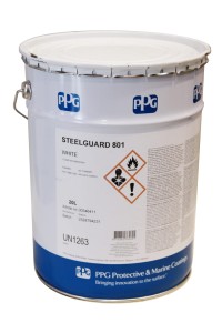 PPG Steelguard 801 - rozpuszczalnikowa farba ogniochronna do konstrukcji stalowych