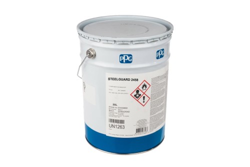 PPG Steelguard 2458 - farba nawierzchniowa do systemu ogniochronnego Steelguard