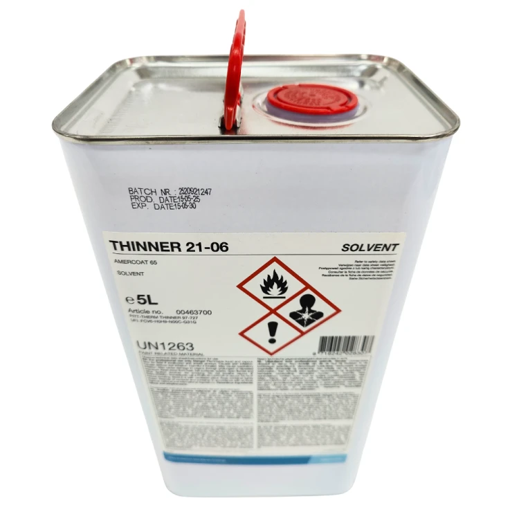 PPG Thinner 21-06 - opakowanie rozcieńczalnika do systemów PPG Steelguard