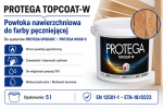 PROTEGA TOPCOAT-W grafika produktowa - topcoat do PROTEGA UPGRADE i WOOD-S