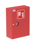 Hydrant wewnętrzny DN52 GRAS HW-52 N-15/20 UNN w szafie natynkowej czerwonej
