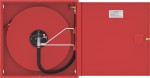 Hydrant DN25 GRAS HW-25 N/W-20/30 SLIM 130 z wężem półsztywnym i zwijadłem
