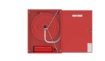 Hydrant wewnętrzny GRAS HW-25 N/W-KP-20/30 SLIM 165 DN25 z miejscem na gaśnicę i wężem półsztywnym