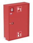 Hydrant wewnętrzny GRAS HW-25 N-KP-20/30+ROP DN25 czerwony RAL3000 z miejscem na gaśnicę i ROP