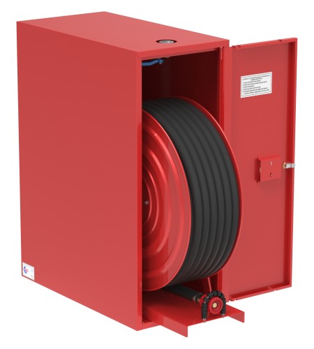 Hydrant wewnętrzny GRAS HWG-33N/W-S-20/30 DN33 ze zwijadłem na wózku wyjezdnym
